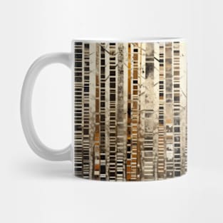 Forest Landscape Art Decor Paint Mosaic Mug